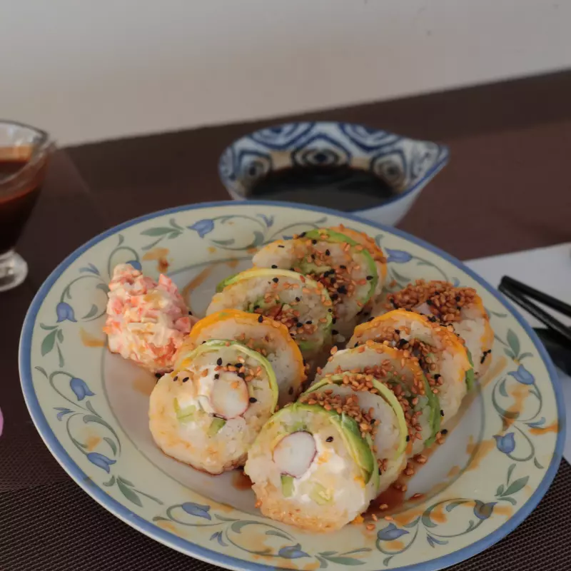 Sushi Frutal Mango-Aguacate