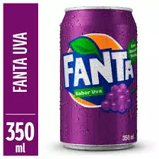 Fanta Uva 350ml Lata