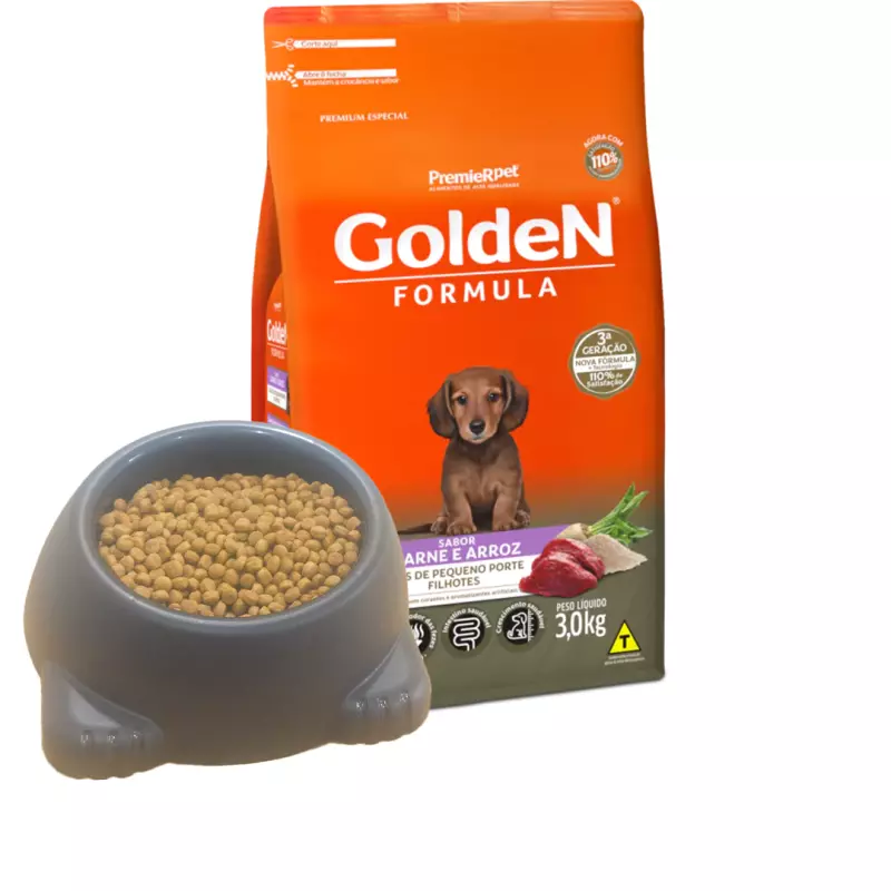 GoldeN Cães Filhotes Raças Pequenas
