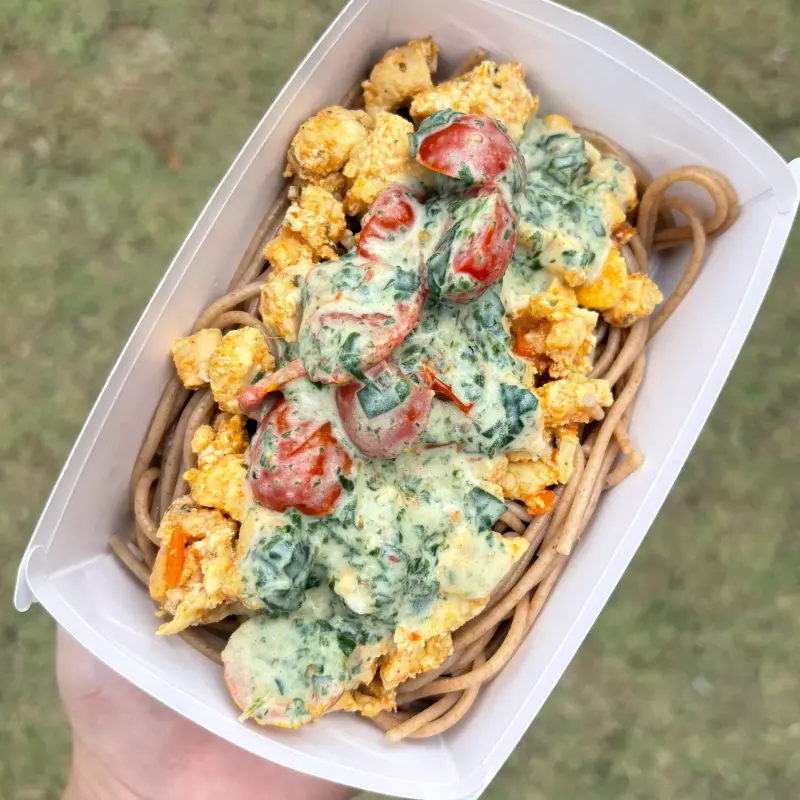 Frango com creme de espinafre