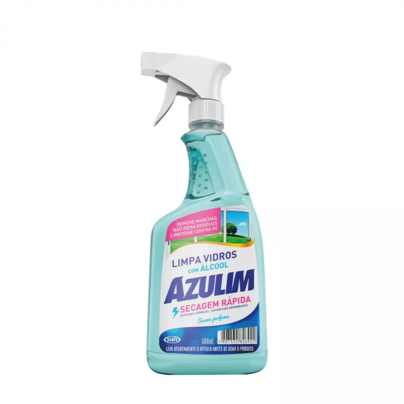 LIMPA VIDROS AZULIM SPRAY 500ML
