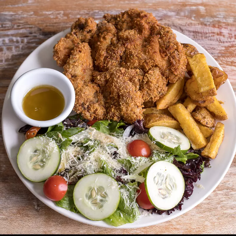 Bistec Apanado a lo misio 150gr