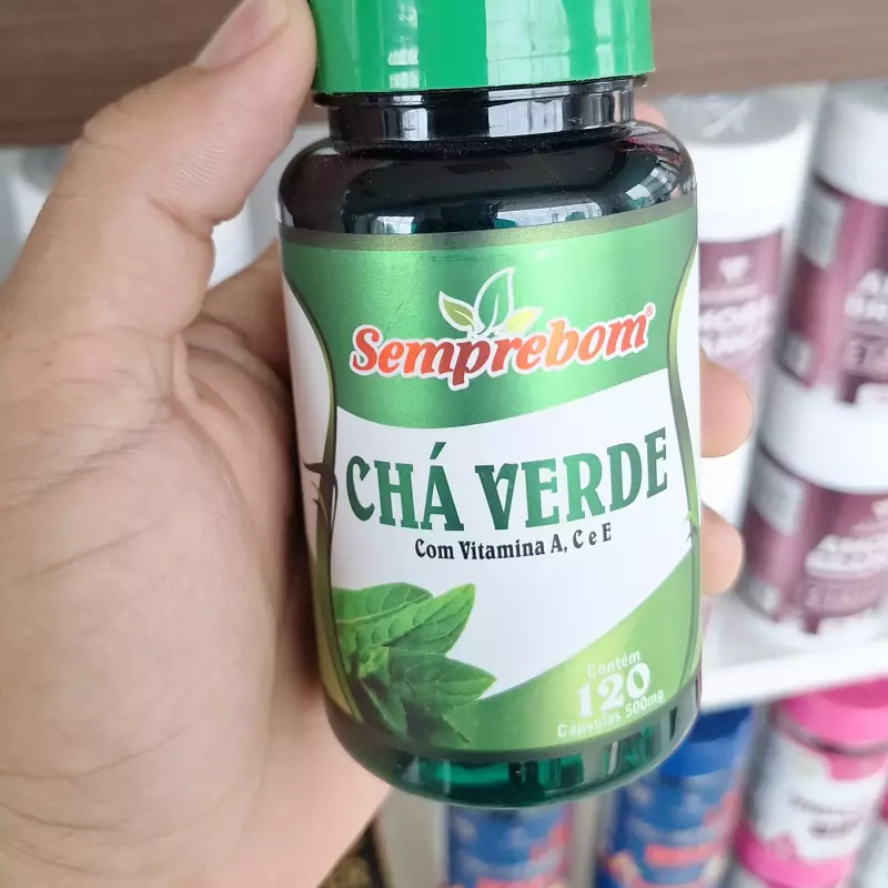 Chá verde 120 caps