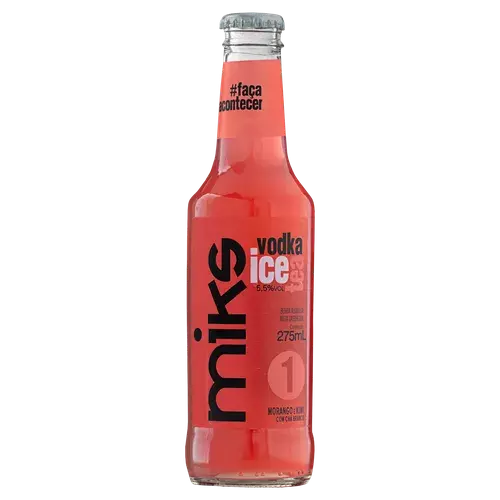 VODKA MORANGO E KIWI MIKS ICE TEA