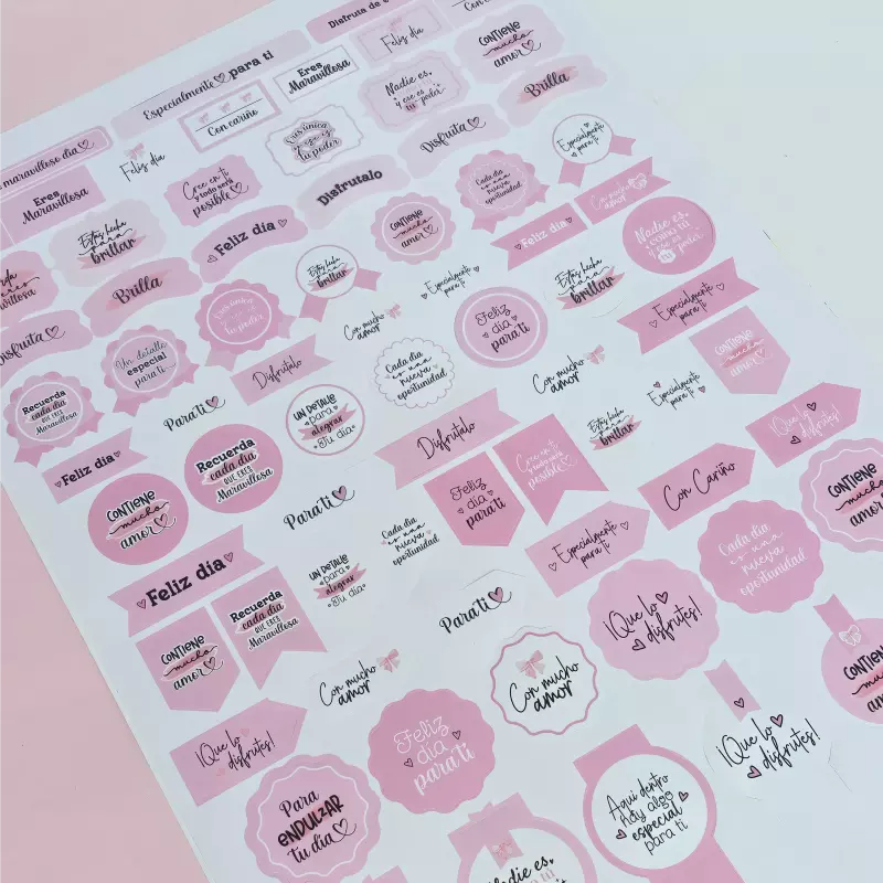 Hoja Pretroquelada Figuras mujer