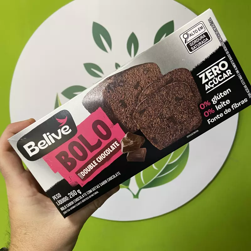 Bolo Chocolate s/ glúten Belive