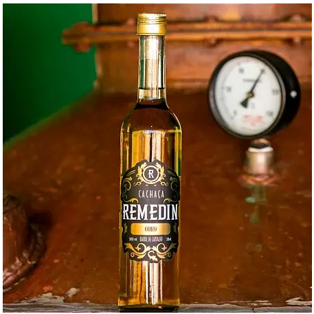 CACHAÇA OURO REMEDIN (500ml)