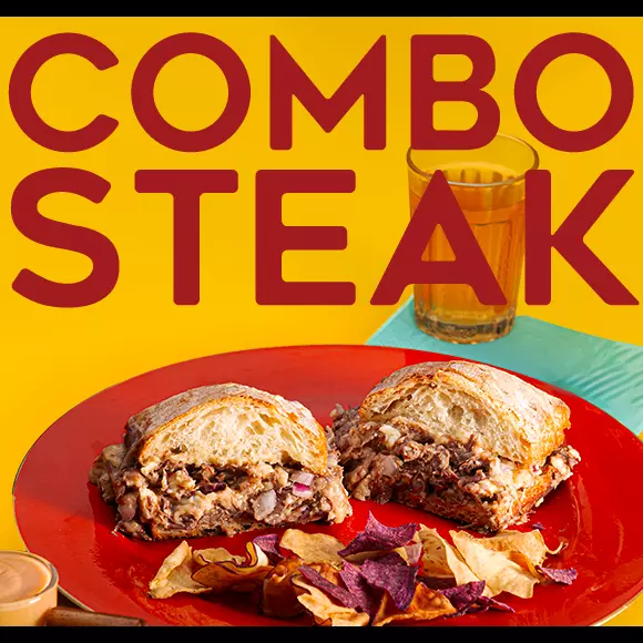Combo Sanduba Cheese Steak