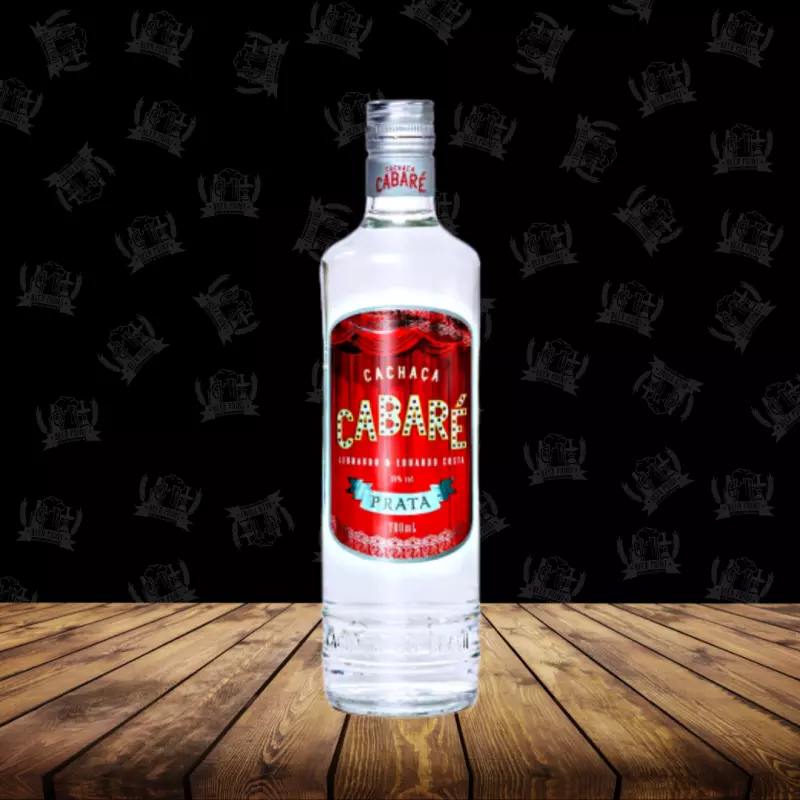 Cachaça Cabaré Prata