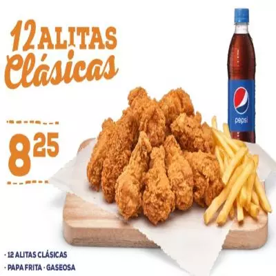 12 ALITAS CLÁSICAS