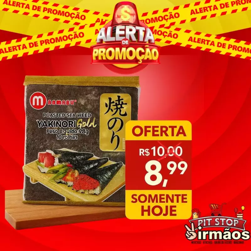 Manmaru Yakinori Gold 10 folhas