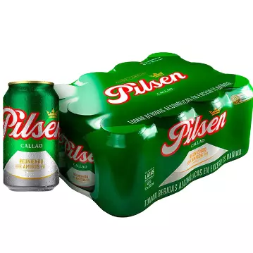 Twelve pack Pilsen 355ml (12 latas)