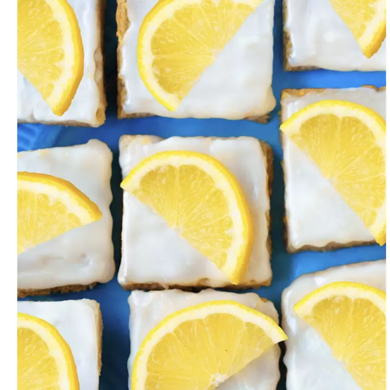 Cuadritos de limón