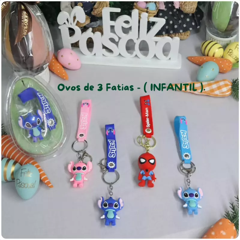 Ovos de 3 Fatias - INFANTIL - 200g