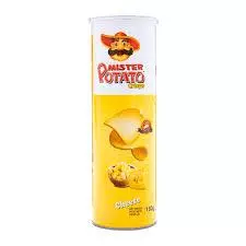 Mister Portato Crisps queijo Latinha