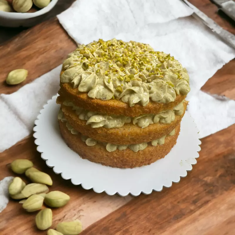 Bolo de Pistache