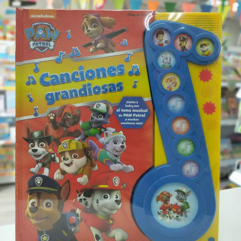PAW PATROL CANCIONES GRANDIOSAS
