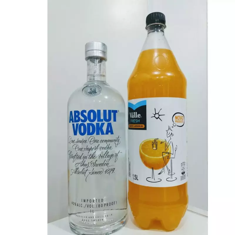 Kit 110 - Absolut c/ Suco ou Citrus