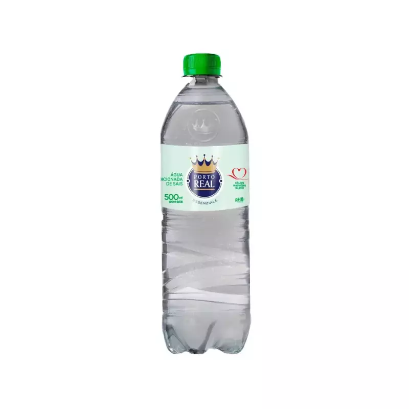 Agua mineral c/gás porto real 500 ml