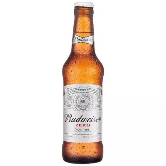 budweiser long neck 330 ml zero alcc