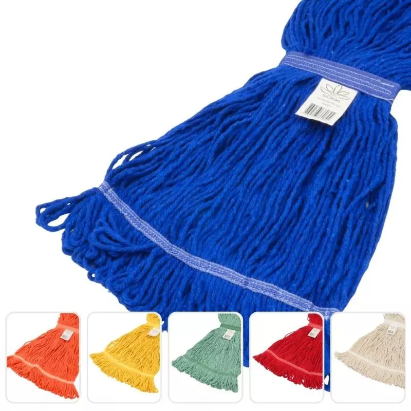 Mopa Algodón 450gr Extremos Cosidos