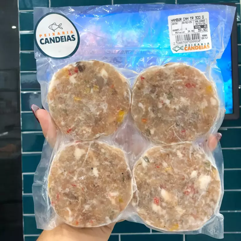 Hambúrguer Camarão PCT 4 Unid