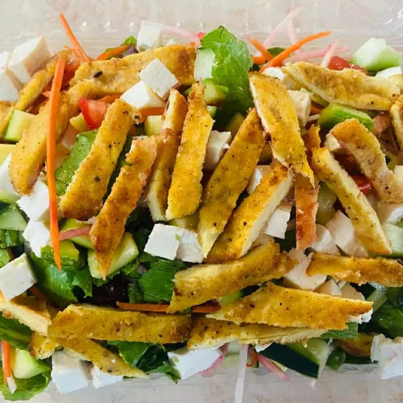 (GL) Ensalada "Fuego y Panela"