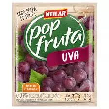 REFRESCO POP FRUTA UVA 25G