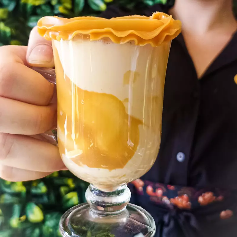 Doce de leite quente