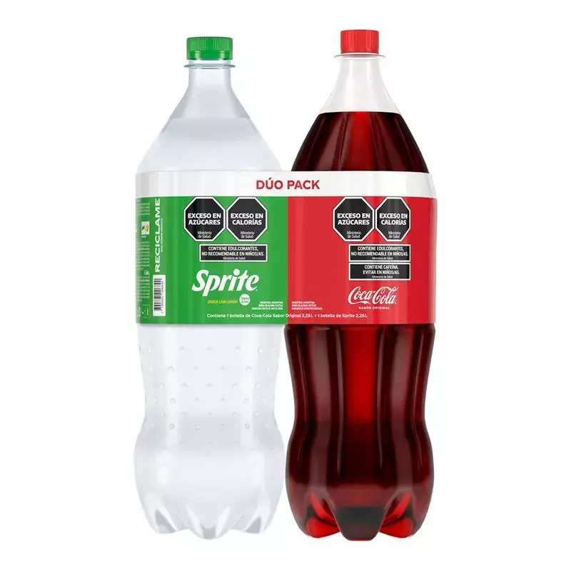 Coca-Cola + Sprite 2.35 Lts Duo Pack