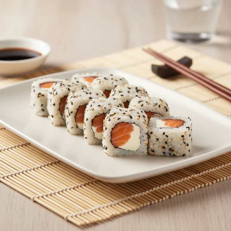 Uramaki de Salmão