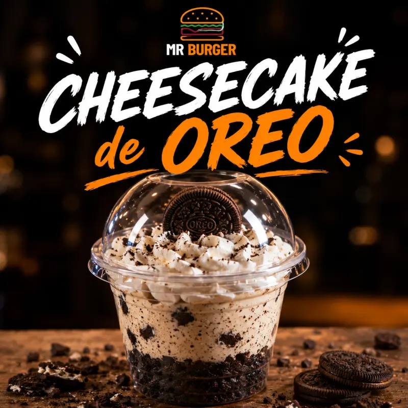 Cheessecake de Oreo