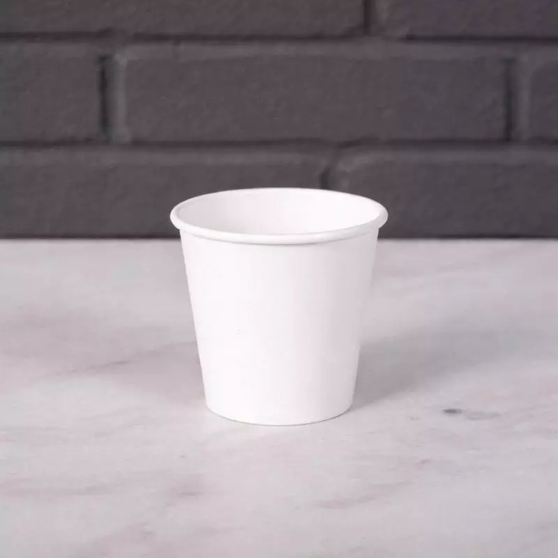 Vaso Blanco 2.5 oz #VCB-2.5