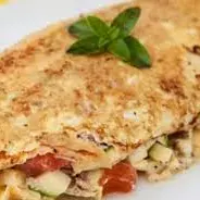 Omelete de Palmito com Queijo