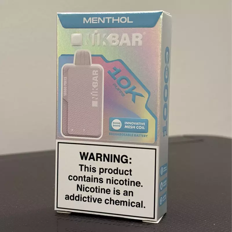 NIKBAR 10k MENTHOL