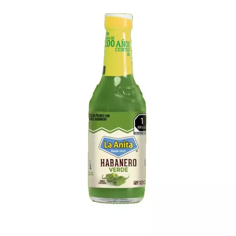 La Anita habanero verde x 120 ml