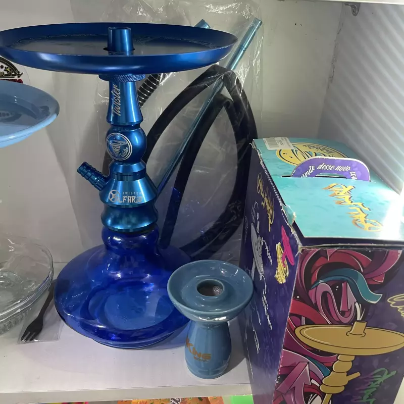 Narguilé Azul Twister