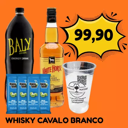 COMBO DE CAVALO BRANCO