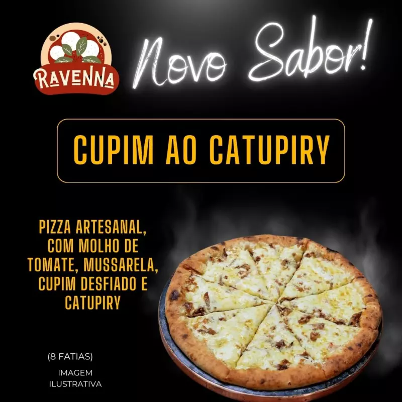 PIZZA CUPIM AO CATUPIRY
