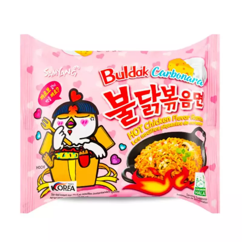 Buldak Carbonara