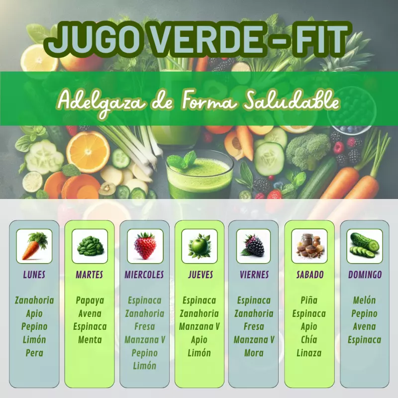 Kit Semanal Verde Fit (7 paquetes)