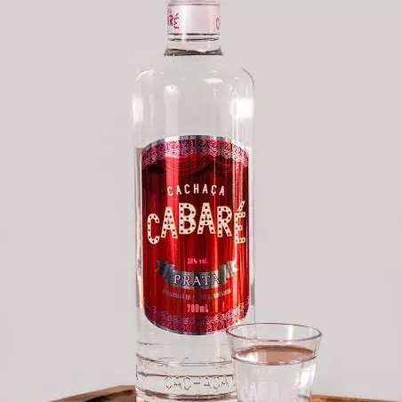 CACHAÇA CABARÉ PRATA 700ml