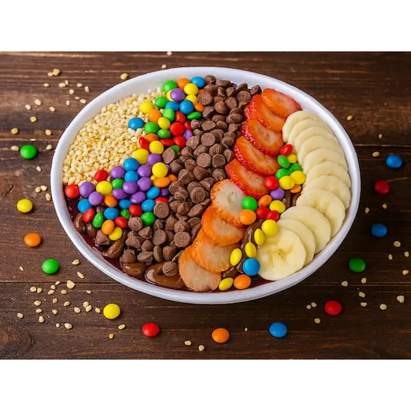 Açaí na Tigela de 500ml ( + 4 Complementos Grátis)