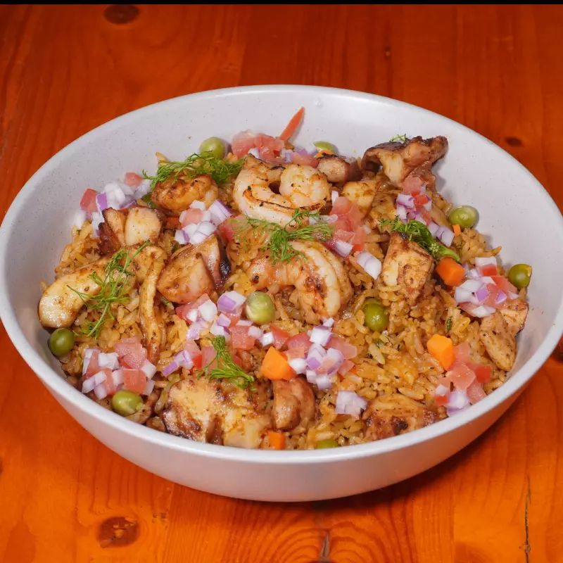 Arroz con mariscos