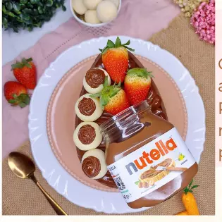 OVO DE COLHER NUTELLA PREMIUM 350G