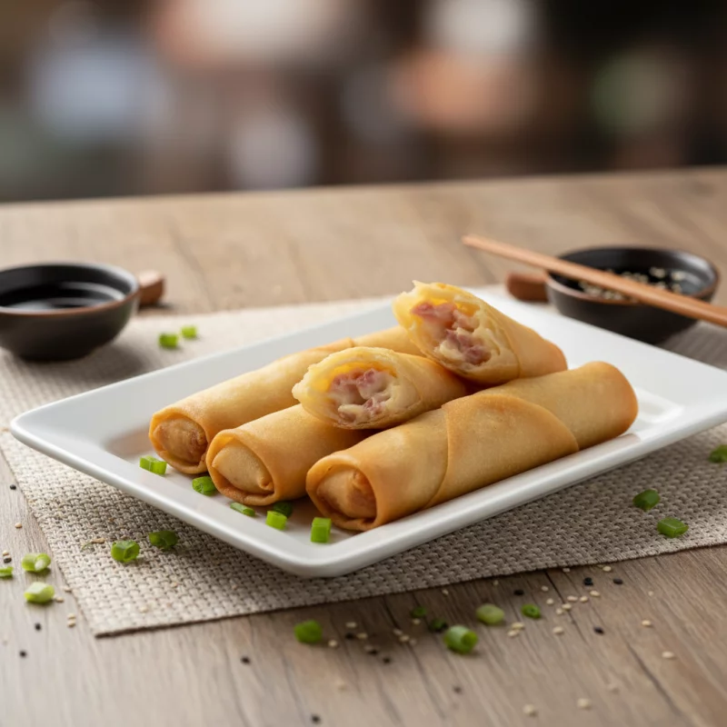 ARROLLADOS JAMON QUESO X 12