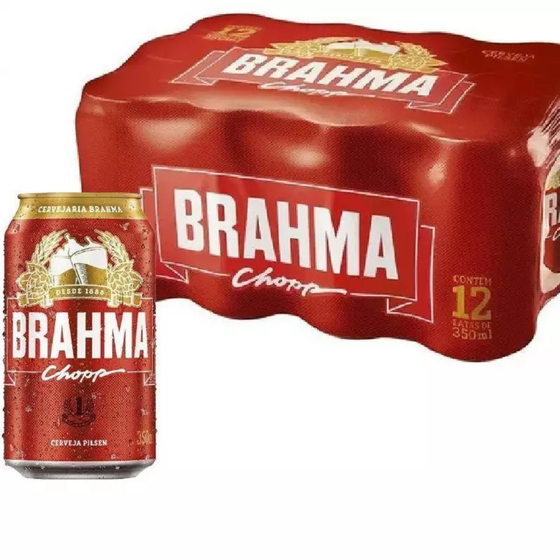 Cerveja Brahma pack c 12