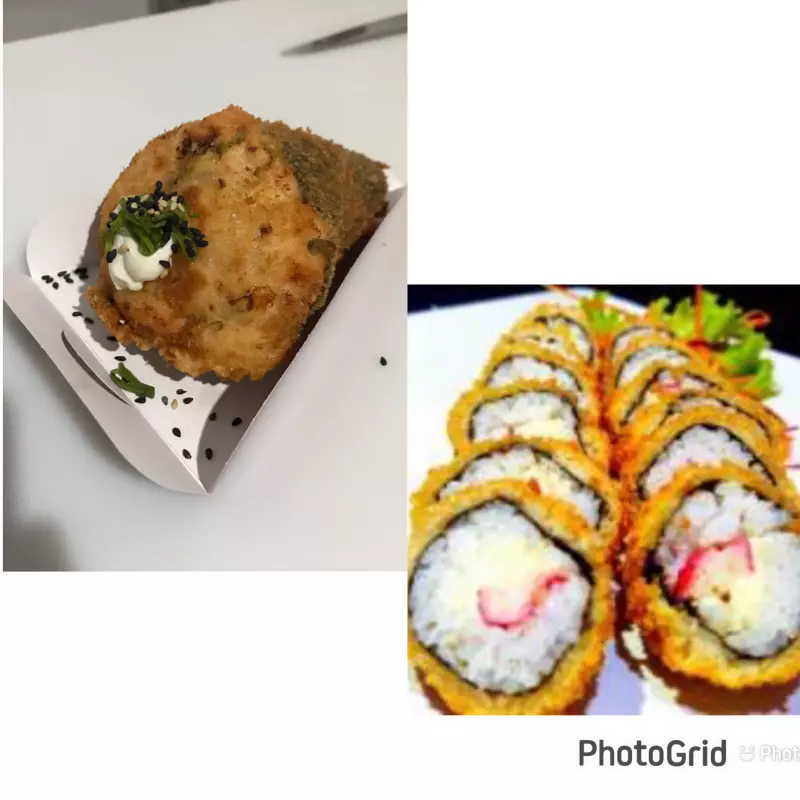 Promoção 01salmão e Kani