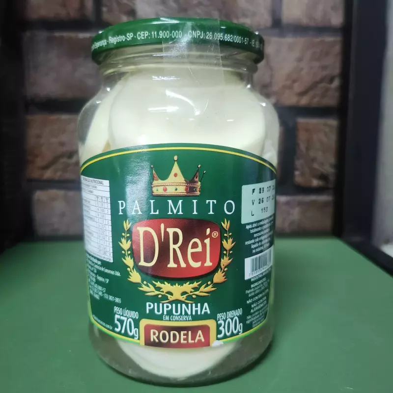 PALMITO PUPUNHA 570G