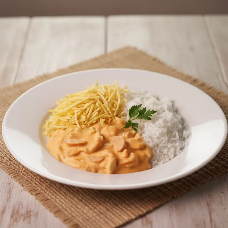 Strogonoff de Frango